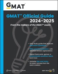 bokomslag GMAT Official Guide 2024-2025: Book + Online Question Bank