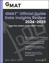 bokomslag GMAT Official Guide Data Insights Review 2024-2025: Book + Online Question Bank