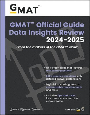 GMAT Official Guide Data Insights Review 2024-2025: Book + Online Question Bank 1