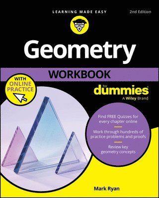 Mark Ryan - Geometry Workbook For Dummies, Häftad