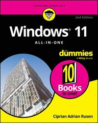 bokomslag Windows 11 All-in-One For Dummies, 2nd Edition