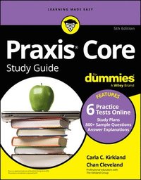 bokomslag Praxis Core Study Guide For Dummies