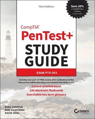 Mike Chapple, Robert Shimonski, David Seidl - CompTIA PenTest+ Study Guide, Häftad