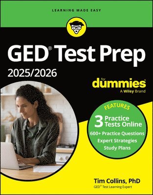 bokomslag GED Test Prep 2025/2026 For Dummies