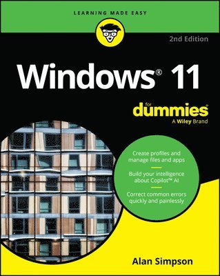 Alan Simpson - Windows 11 For Dummies, 2nd Edition, Häftad