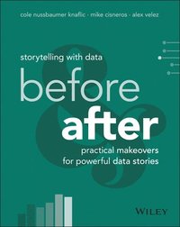 bokomslag Storytelling with Data: Before and After - Practical Makeovers for Powerful Data Stories