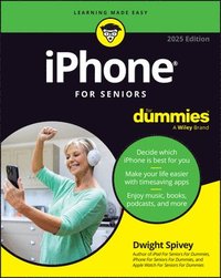 bokomslag iPhone for Seniors for Dummies, 2025 Edition