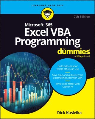 bokomslag Microsoft 365 Excel VBA Programming For Dummies