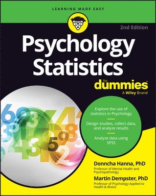 bokomslag Psychology Statistics For Dummies