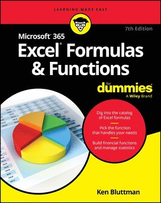 bokomslag Microsoft 365 Excel Formulas & Functions For Dummies