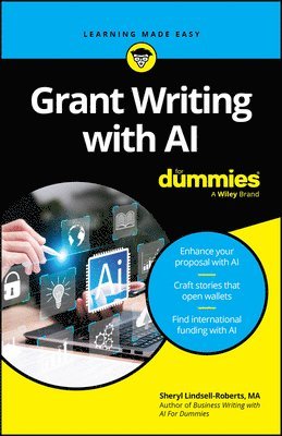 Sheryl Lindsell-Roberts - Grant Writing with AI For Dummies, Häftad