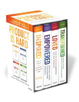 Marty Cagan, Christian Idiodi, Lea Hickman, Chris Jones, Martina Lauchengco, Jonathan Moore - Product is Hard SVPG Box Set, Inbunden