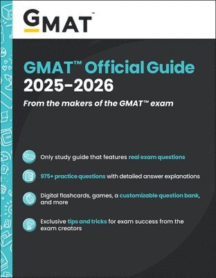 bokomslag GMAT Official Guide 2025 - 2026