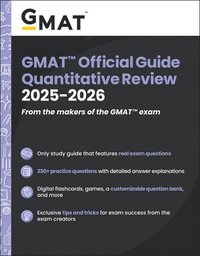 bokomslag GMAT Official Guide Quantitative Review 2025 - 2026: Book + Online Question Bank