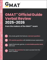 bokomslag GMAT Official Guide Verbal Review 2025 - 2026: Book + Online Question Bank