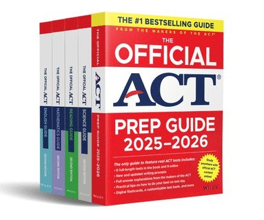 bokomslag The Official ACT Prep & Subject Guides 2025-2026 Complete Set