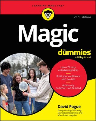 David Pogue - Magic For Dummies, Häftad