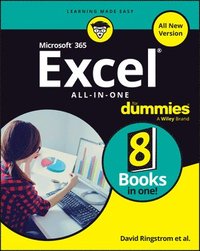 bokomslag Microsoft 365 Excel All-in-One For Dummies