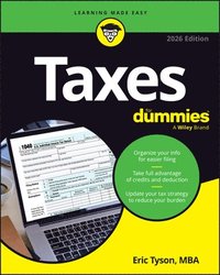 bokomslag Taxes for Dummies, 2026 Edition