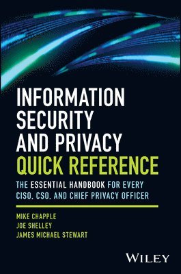 bokomslag Information Security and Privacy Quick Reference