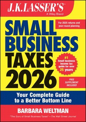 bokomslag J.K. Lasser's Small Business Taxes 2026
