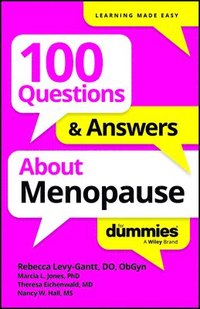 bokomslag 100 Questions & Answers about Menopause for Dummies