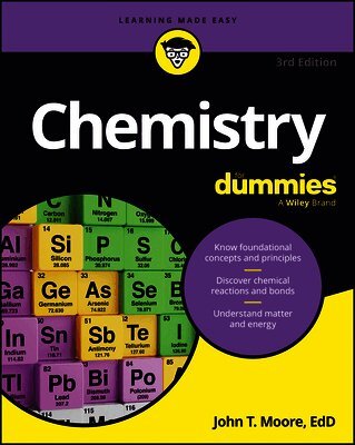John T. Moore - Chemistry For Dummies, Häftad