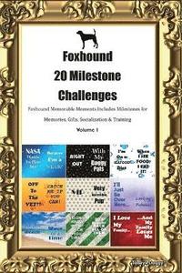 bokomslag Foxhound 20 Milestone Challenges Foxhound Memorable Moments. Includes Milestones for Memories, Gifts, Socialization & Training Volume 1
