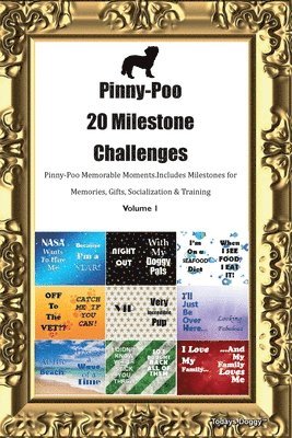 bokomslag Pinny-Poo 20 Milestone Challenges Pinny-Poo Memorable Moments. Includes Milestones for Memories, Gifts, Socialization & Training Volume 1