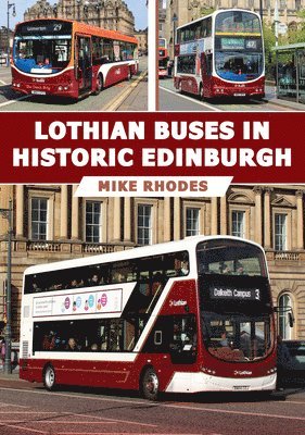 Lothian Buses in Historic Edinburgh 1