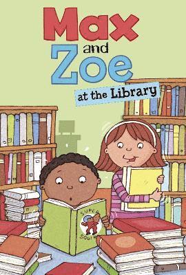 Max and Zoe at the Library 1