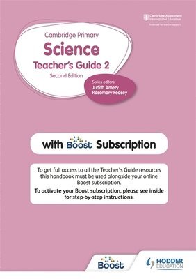 Andrea Mapplebeck, Deborah Herridge, Helen Lewis, Hellen Ward, Rosemary Feasey, Tara Lievesley - Cambridge Primary Science Teacher's Guide Stage 2 with Boost Subscription, Häftad