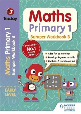 bokomslag TeeJay Maths Primary 1: Bumper Workbook B