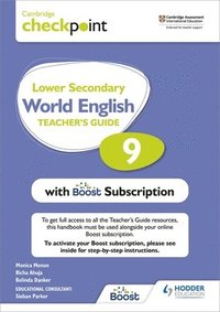 bokomslag Cambridge Checkpoint Lower Secondary World English Teacher's Guide 9 with Boost Subscription