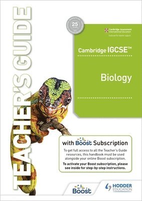 bokomslag Cambridge IGCSE? Biology Teacher's Guide with Boost Subscription