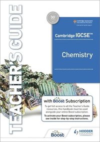 bokomslag Cambridge IGCSE? Chemistry Teacher's Guide with Boost Subscription Booklet