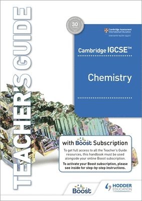 bokomslag Cambridge IGCSE? Chemistry Teacher's Guide with Boost Subscription Booklet
