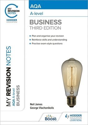 bokomslag My Revision Notes: AQA A-level Business: Third Edition