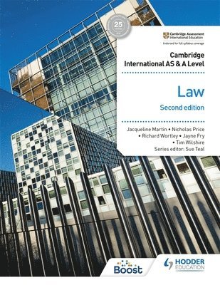 Jayne Fry, Tim Wilshire, Richard Wortley, Nicholas Price, Jacqueline Martin - Cambridge International AS and A Level Law Second Edition, Häftad