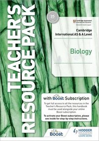 bokomslag Cambridge International AS & A Level Biology Teacher's Resource Pack with Boost Subscription