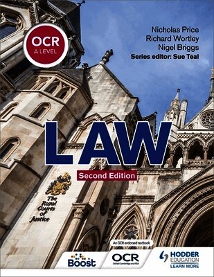 Richard Wortley, Nicholas Price - OCR A Level Law Second Edition, Häftad