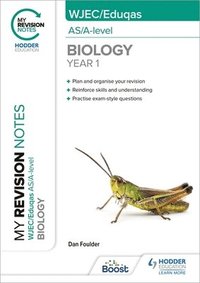 bokomslag My Revision Notes: WJEC/Eduqas AS/A-Level Year 1 Biology