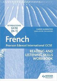 bokomslag Pearson Edexcel International GCSE French Reading and Listening Skills Workbook