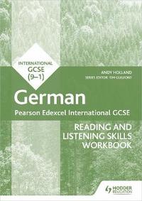 bokomslag Pearson Edexcel International GCSE German Reading and Listening Skills Workbook