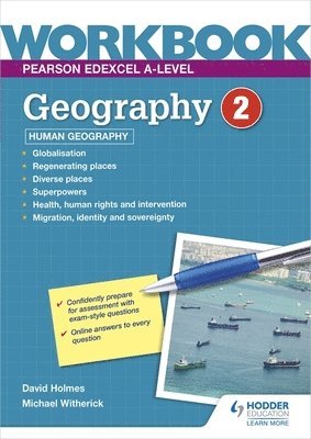 Pearson Edexcel A-level Geography Workbook 2: Human Geography 1