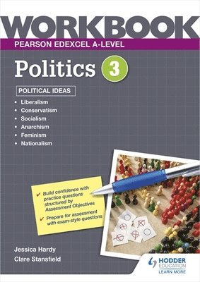 bokomslag Pearson Edexcel A-level Politics Workbook 3: Political Ideas