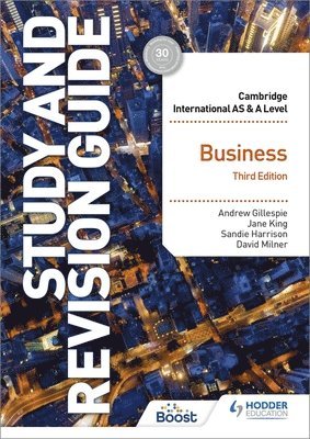 Cambridge International AS/A Level Business Study and Revision Guide Third Edition 1