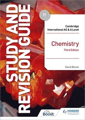 David Bevan - Cambridge International AS/A Level Chemistry Study and Revision Guide Third Edition, Häftad