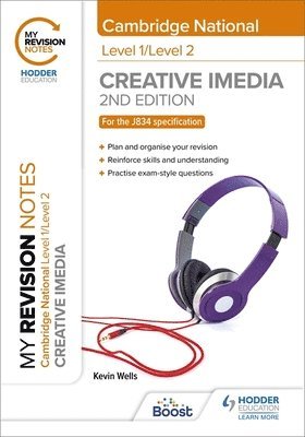 Kevin Wells - My Revision Notes: Level 1/Level 2 Cambridge National in Creative iMedia: Second Edition, Häftad
