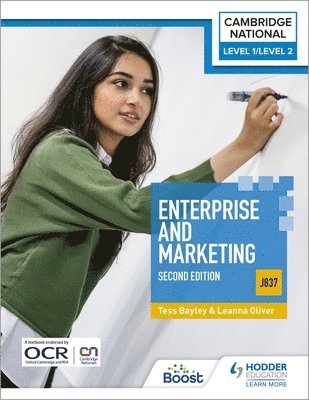 bokomslag Level 1/Level 2 Cambridge National in Enterprise & Marketing (J837): Second Edition